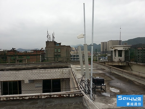  阳春某看守所大功率手机信号屏蔽器（白噪声）案例